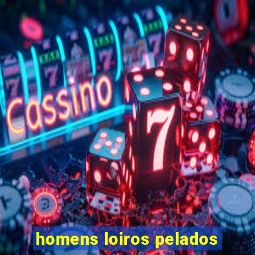 homens loiros pelados